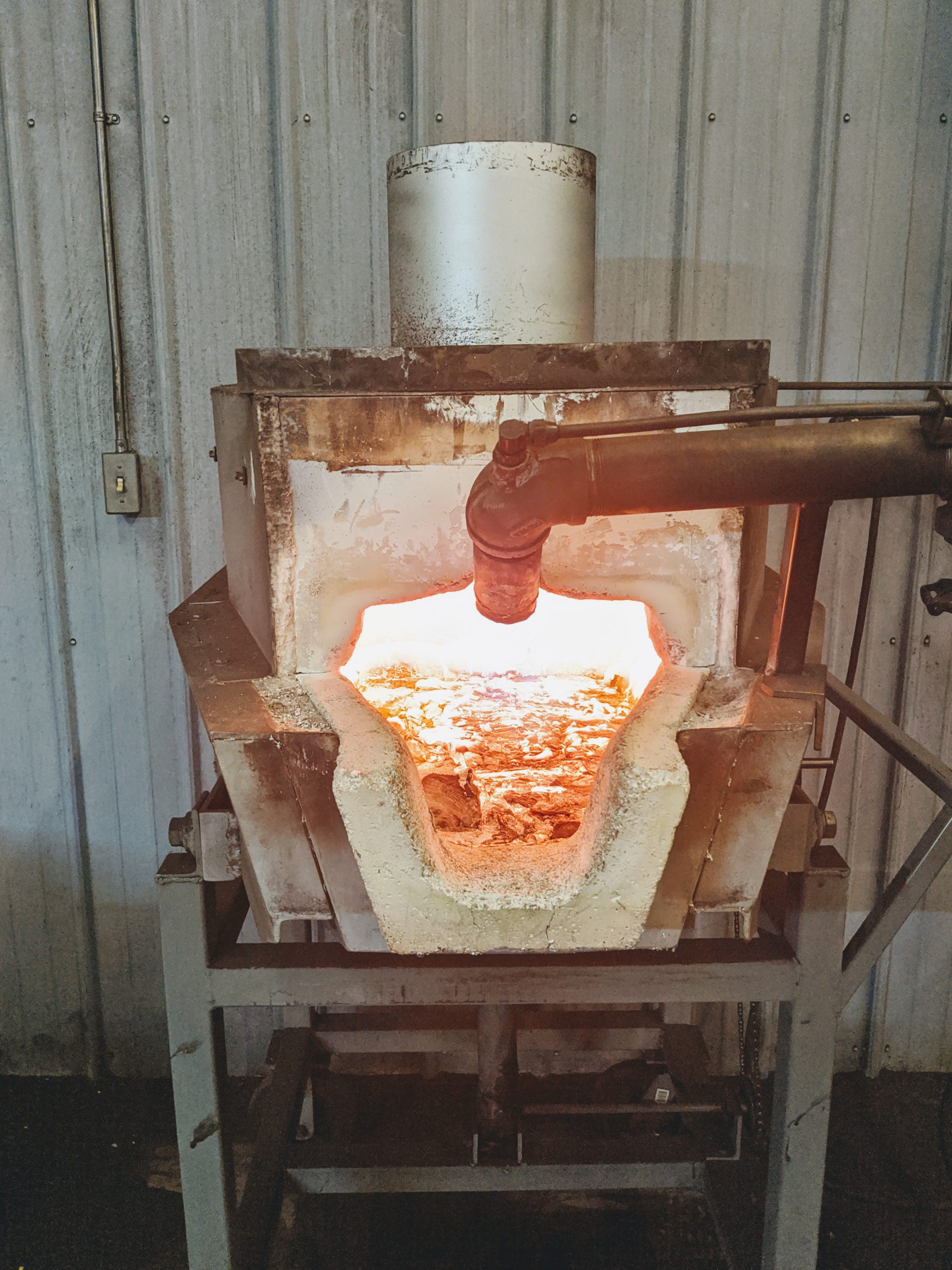 Our Process: Green sand casting.